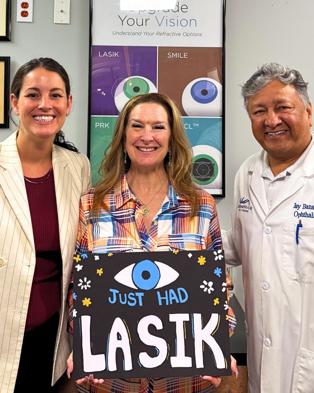 LaserVue Eye Center Kimberly M. LASIK Testimonial Photo