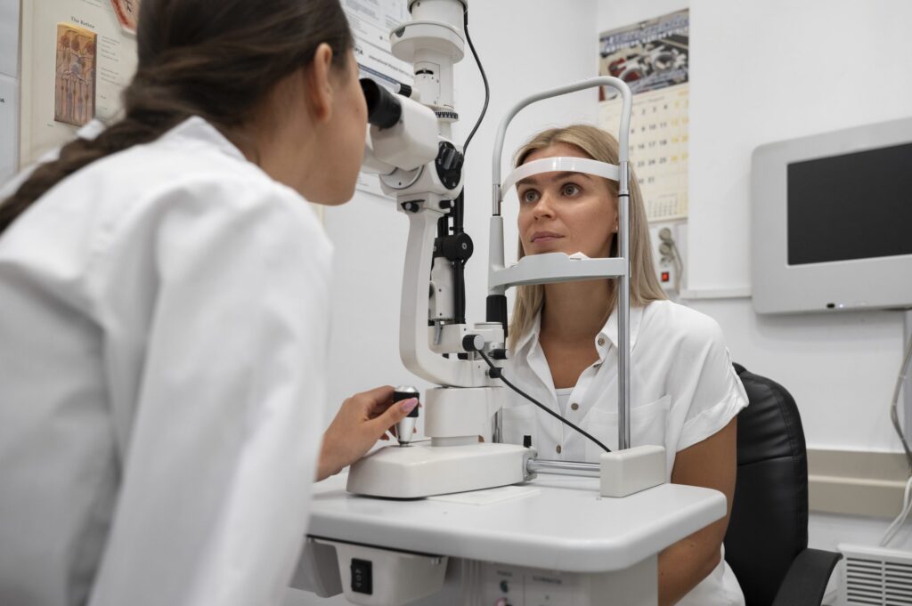 client ophthalmologist office