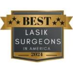 Best LASIK Surgeons in America 2024 badge