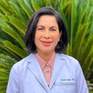 Swati Singh, MD, Director of Aesthetics at FountainGrove MedSpa in collaboration with LaserVue Eye Center