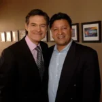 Dr. Jay Bansal with Dr. Mehmet Oz