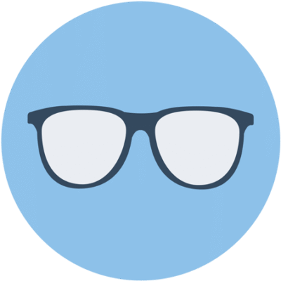 Eyeglasses icon