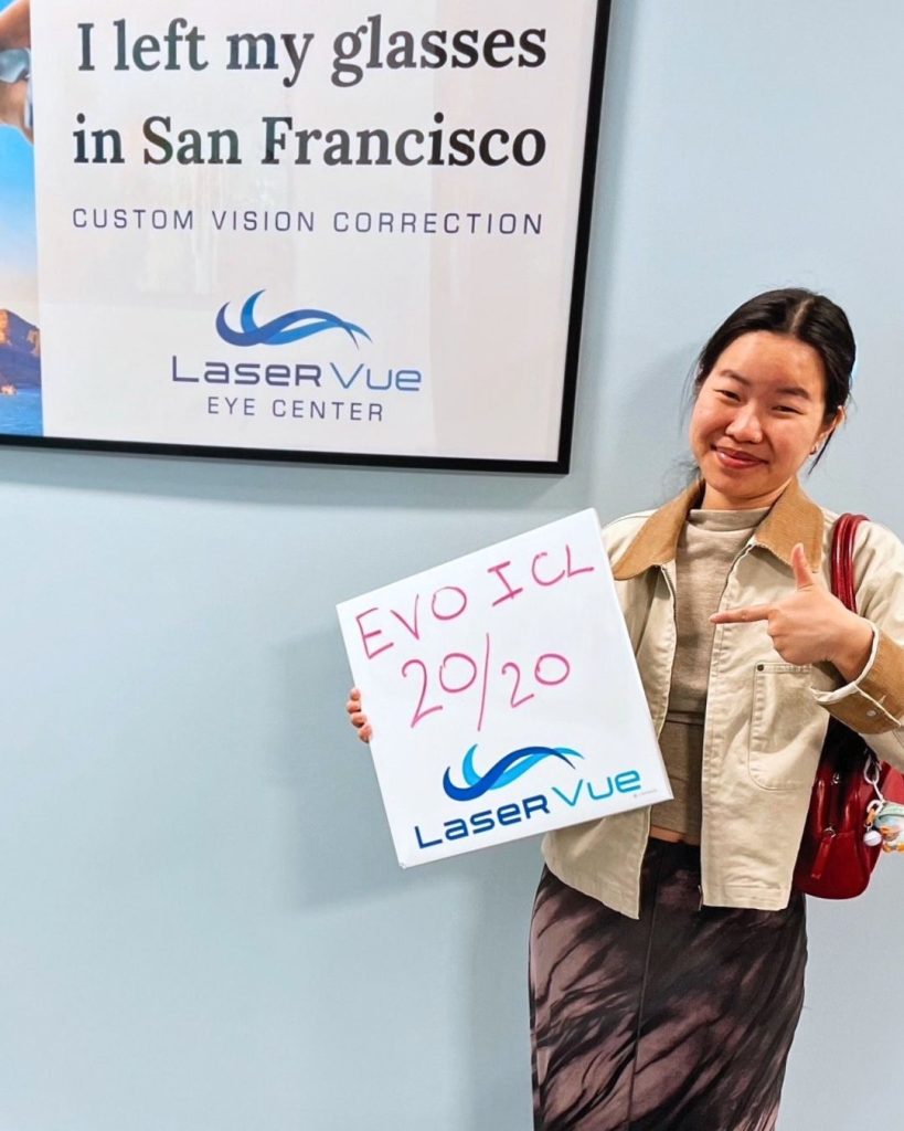 EVO ICL at LaserVue Eye Center Patient Testimonial Natalie N with Dr Jay Bansal in San Francisco