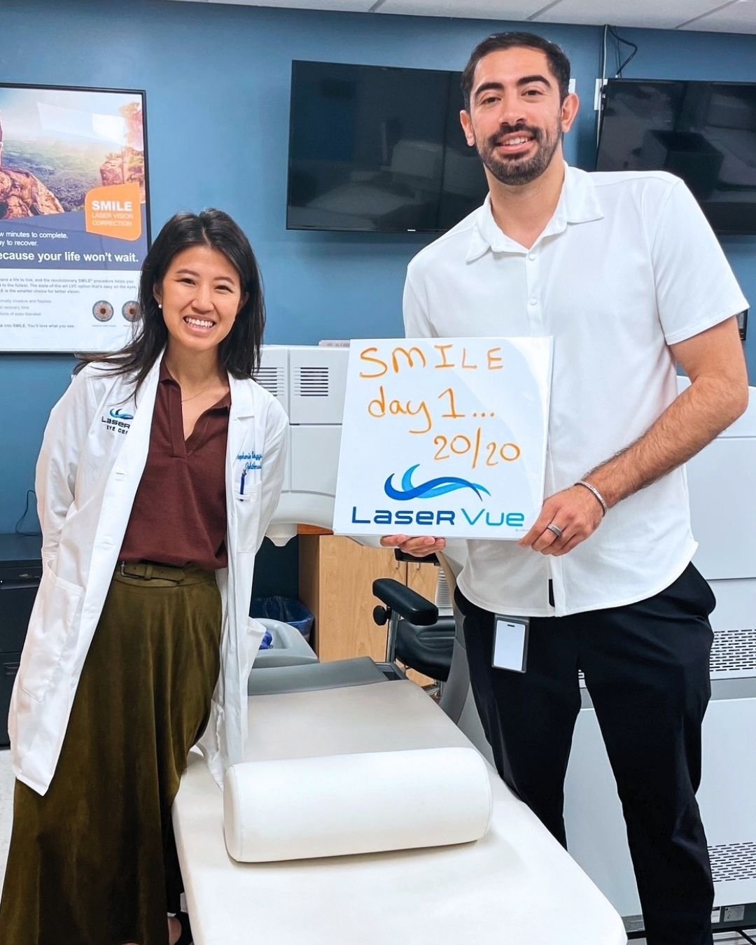 SMILE patient testimonial at Laservue Eye Center san francisco dr stephanie wangyu