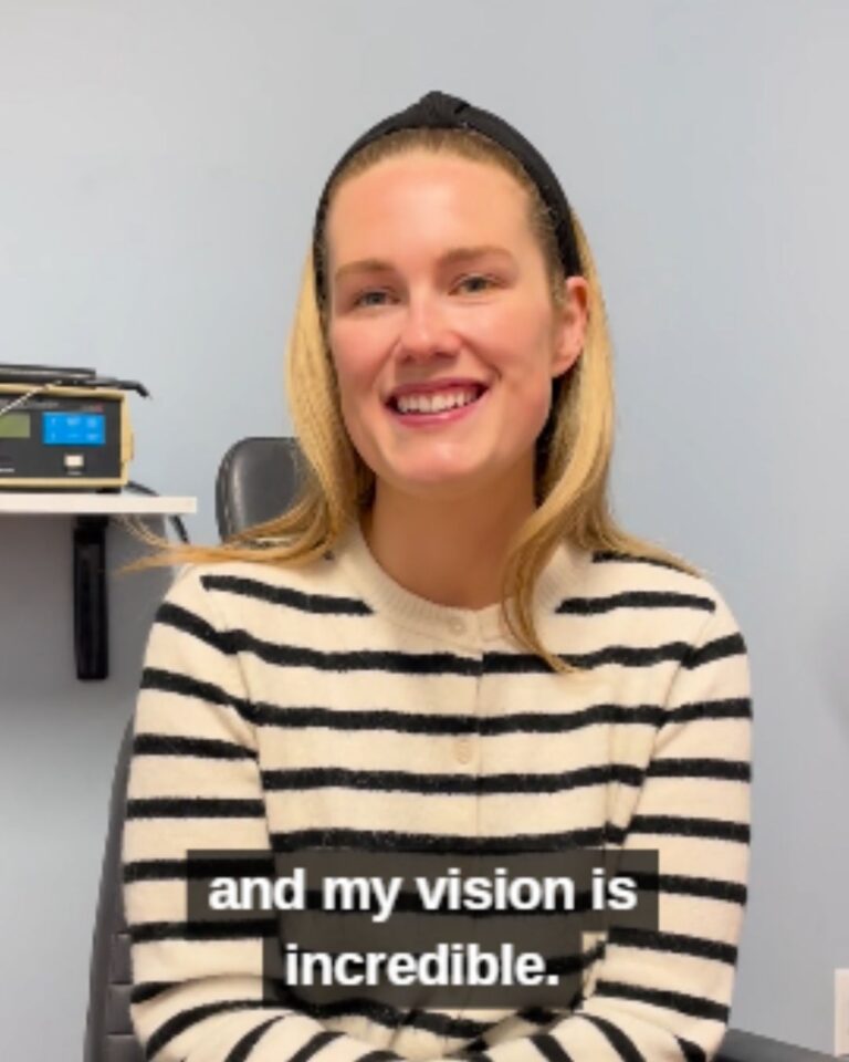 Katie M. RLE PanOptix Pro Patient at LaserVue Eye Center